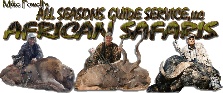 South Africa Guided Bow Hunts With All Seasons Guide Service