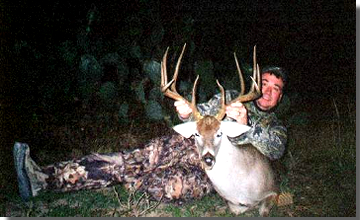Click On The Buck To Visit Our Whitetail Deer Hunting Page!!