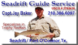 Captain Jay Baker has over 15 years experience fishing the Gulf Coast for Trophy Reds . Captain Jay offers trips for the experienced and nonexperienced anglers.