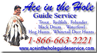 Capt. Brent Hopkins is a full-time professional fishing and hunting guide covering Port O'Connor   to  Baffin Bay .