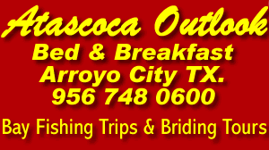 This Beautiful Bed & Breakfast is located on the Arroyo Colorado in Arroyo City, Texas.